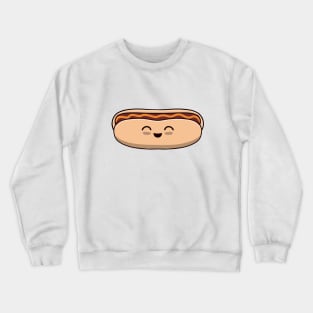 KAWAII Hot Dog Lover Gift Crewneck Sweatshirt